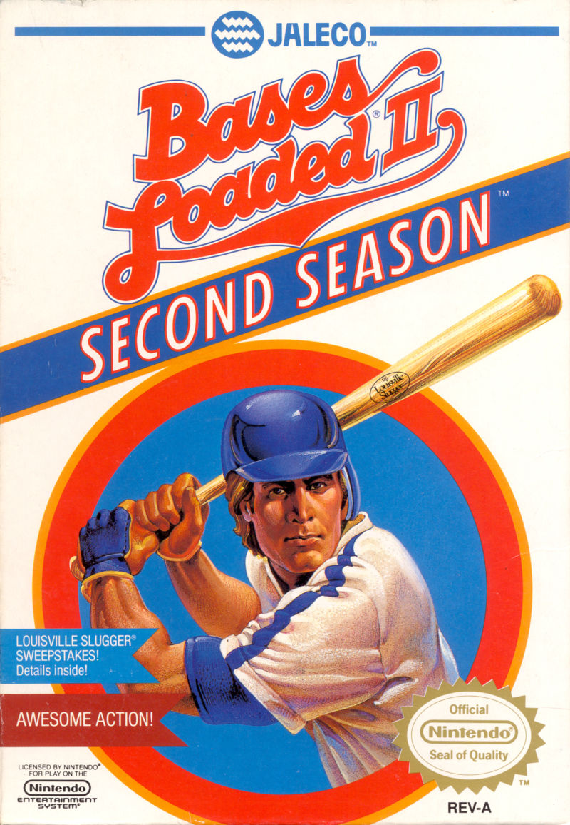 NES: BASES LOADED II: SECOND SEASON (GAME) NES: BASES LOADED II: SECOND SEASON (GAME)